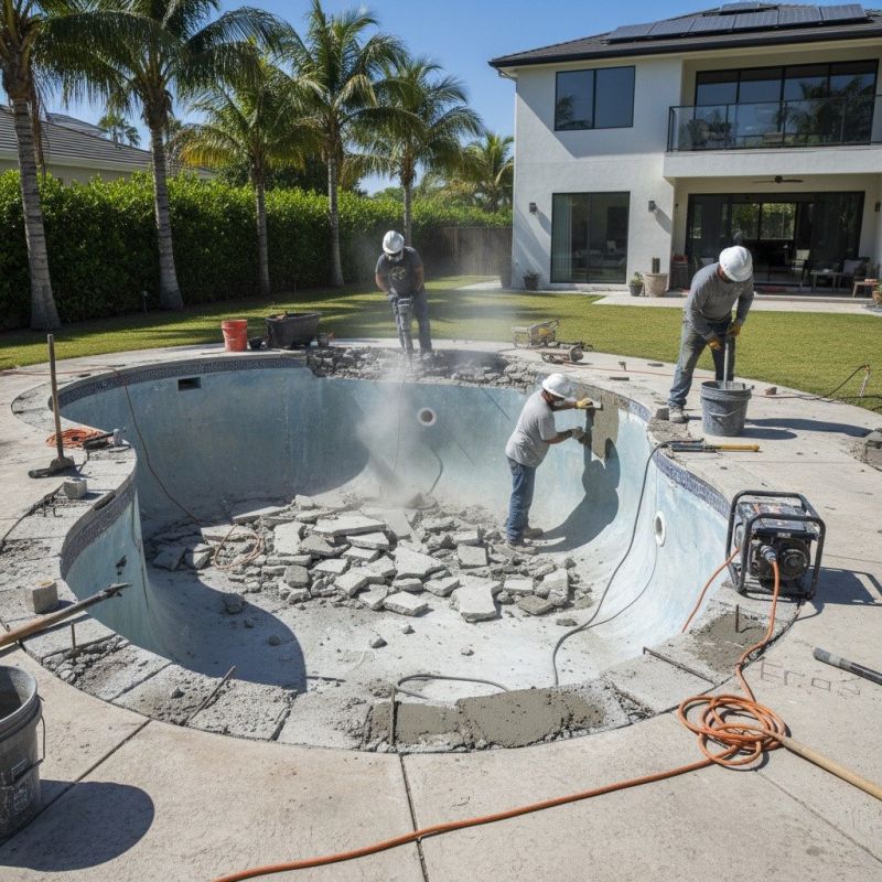 Pool Deck Resurfacing